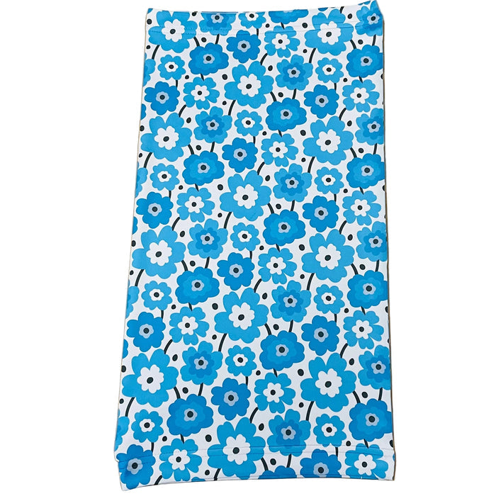Blue Flowers buff/gaiter