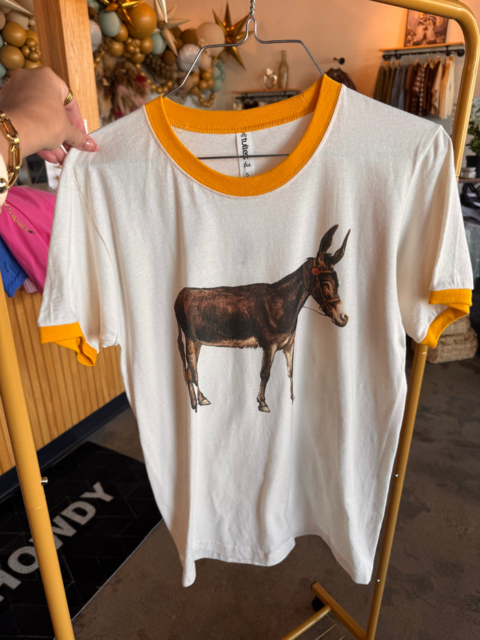 Daisy Mae Donkey Tee
