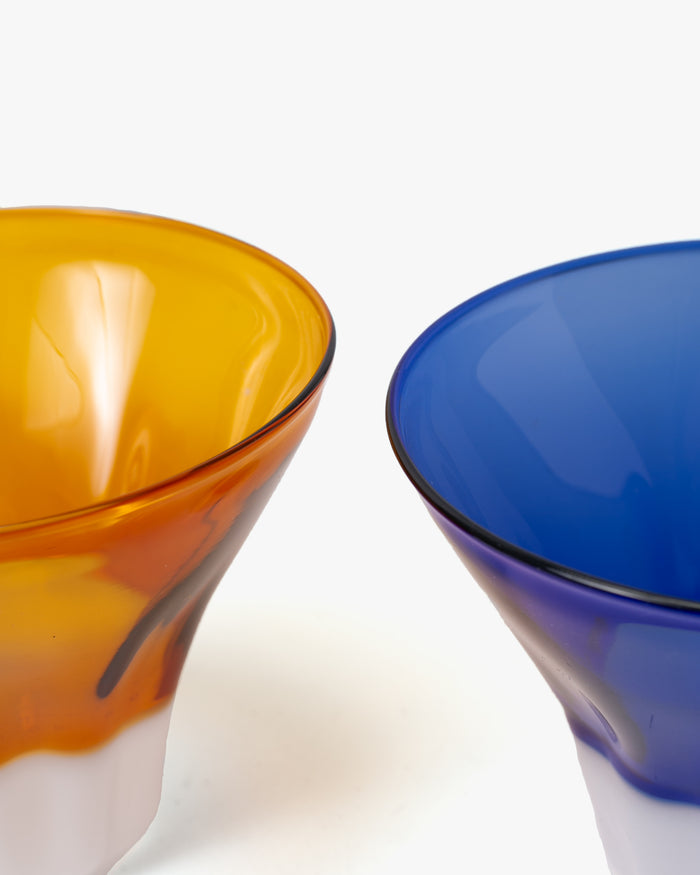 Mt. Fuji Cocktail Glass, Orange
