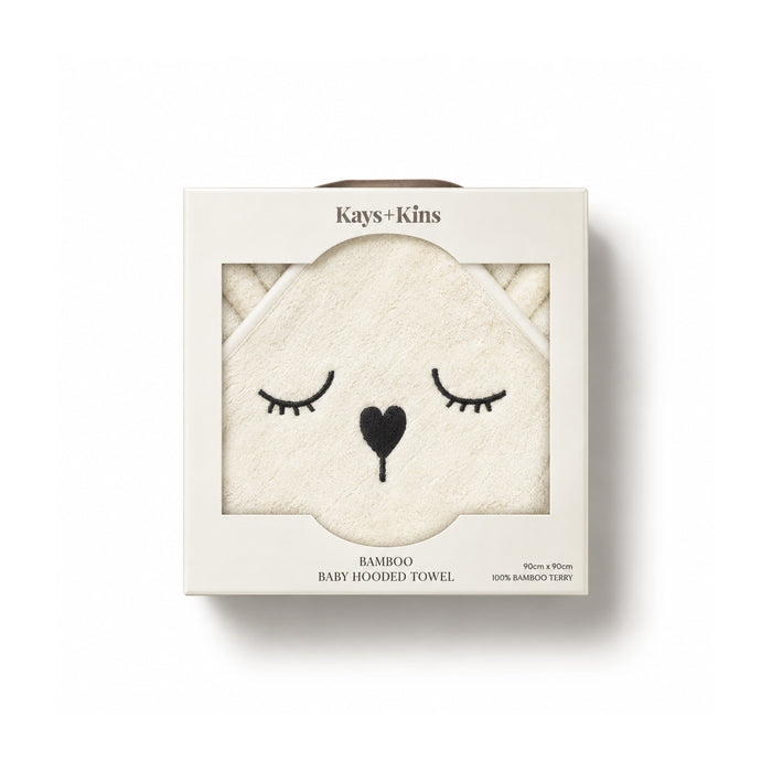 100% Bamboo Hooded Towel - Bunny