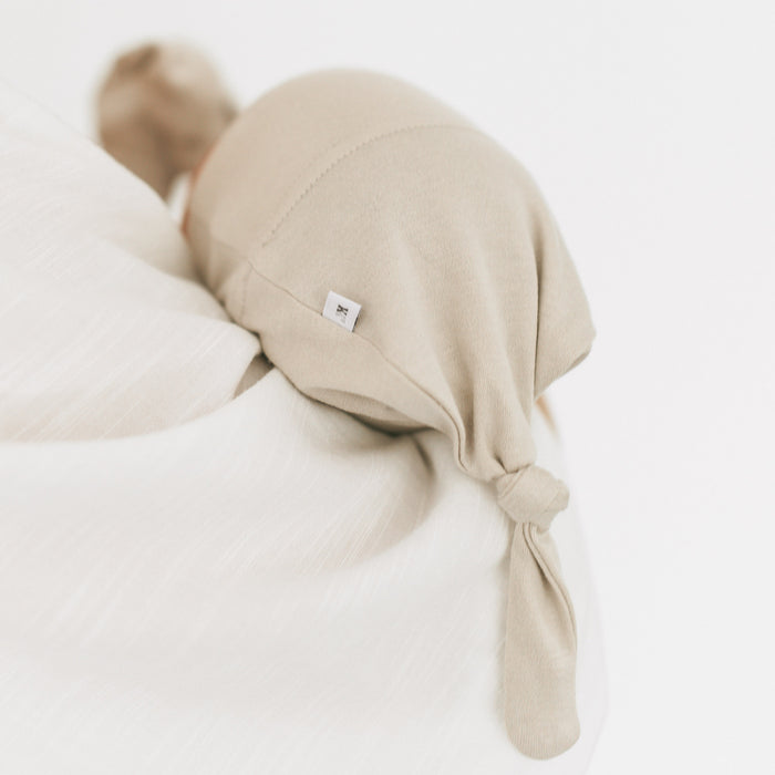 2-Pack Cosy Knot Hat - Mist+Ivory