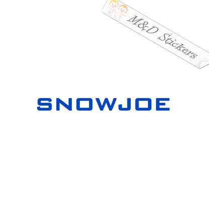 2x Snowjoe Logo Vinyl Decal Sticker Different colors & size for Cars/Bikes/Windows
