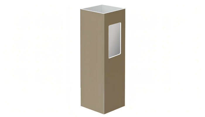 4" x 4" x 64" x .135 End Post For Vinyl Fences (AFC-016)