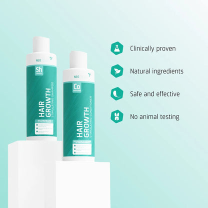 4x Neofollics shampoo + free conditioner
