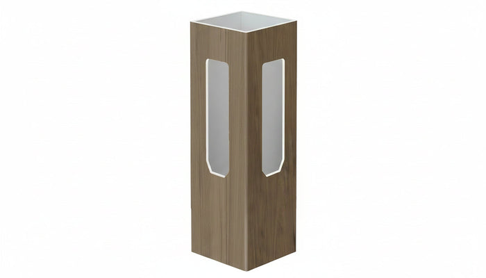 5" x 5" x 72" x .150 Corner Post For Vinyl Fences (AFC-001)