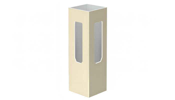5" x 5" x 72" x .150 Corner Post For Vinyl Fences (AFC-001)