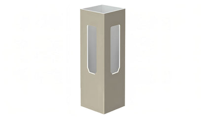 5" x 5" x 72" x .150 Corner Post For Vinyl Fences (AFC-001)