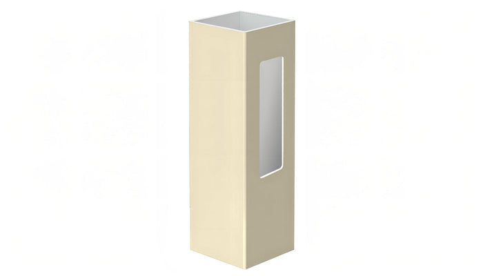 5" x 5" x 84" x .150 End Post For Vinyl Fences (AFC-006)
