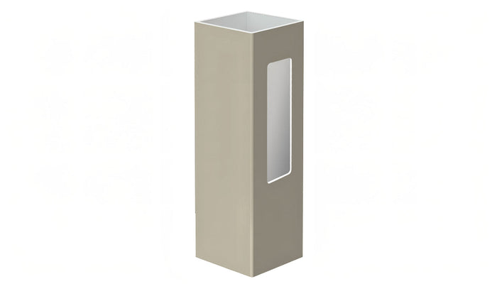 5" x 5" x 84" x .150 End Post For Vinyl Fences (AFC-006)