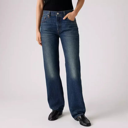 501® '90's Women's Jean - Work Yourself Selvedge Medium Wash