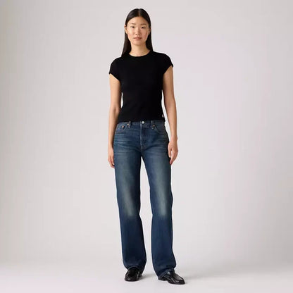 501® '90's Women's Jean - Work Yourself Selvedge Medium Wash