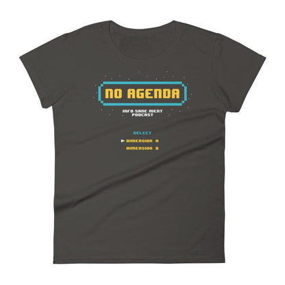 8-BIT NO AGENDA - womens tee