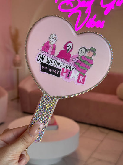 Bling Heart Horror Mirrors🩷