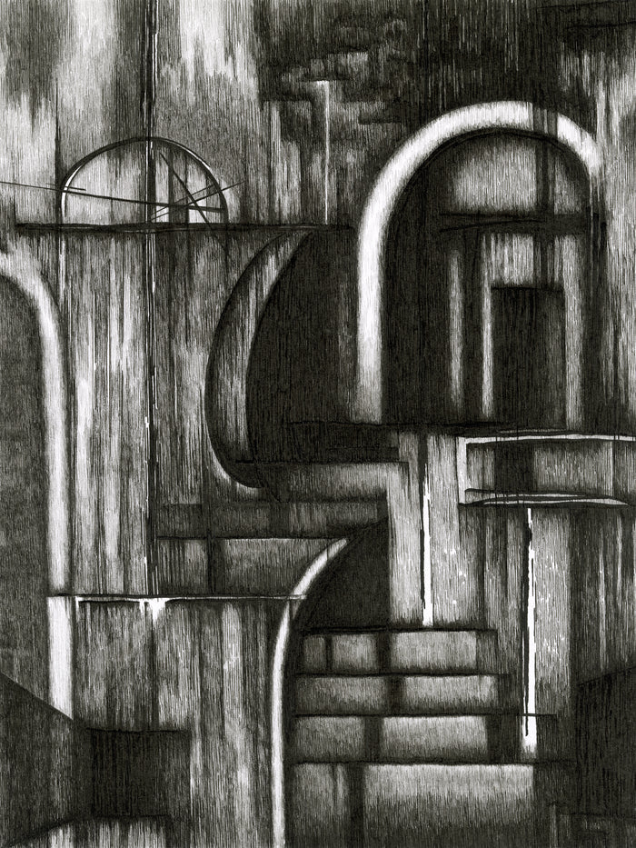 "A House with No Shadows" • Archival Print of Artwork by James Greer