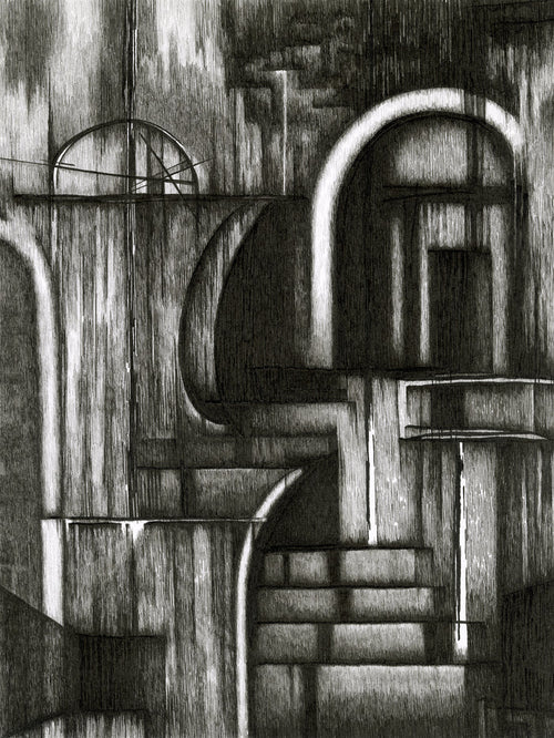"A House with No Shadows" • Archival Print of Artwork by James Greer