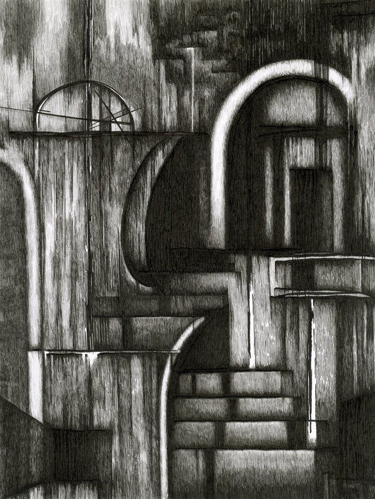 "A House with No Shadows" • Archival Print of Artwork by James Greer