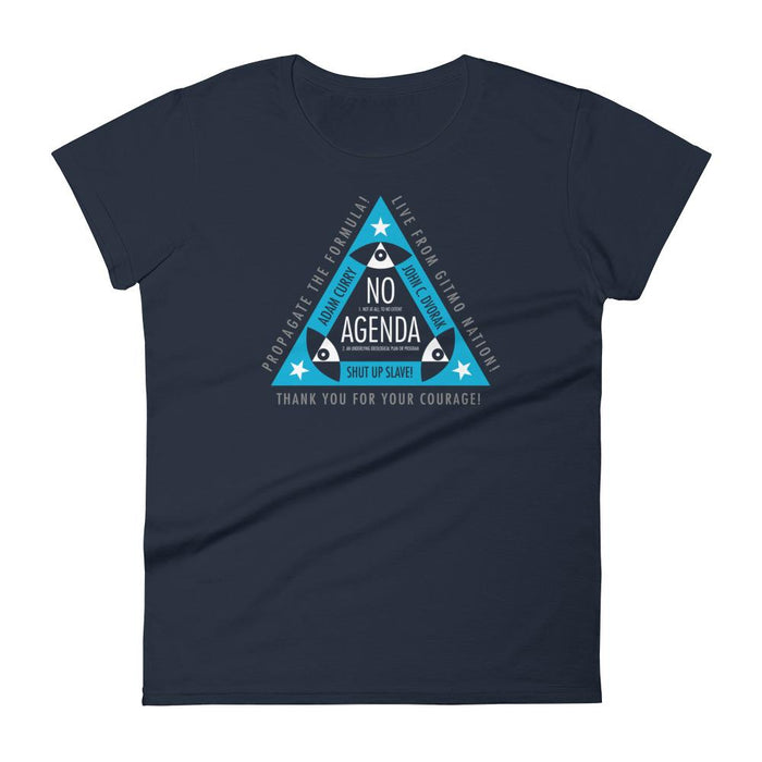 ALL SEEING NO AGENDA - womens tee