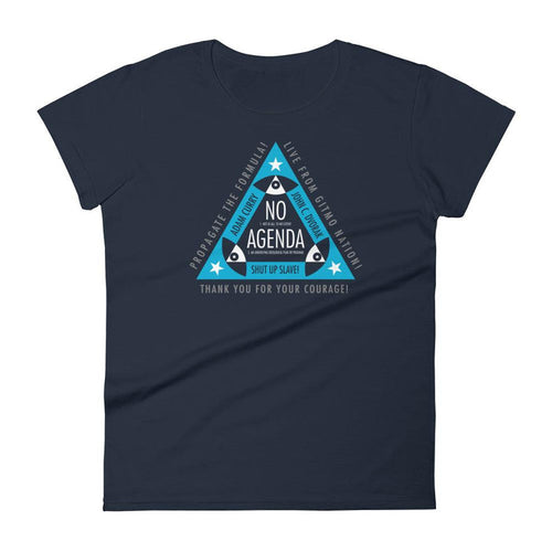 ALL SEEING NO AGENDA - womens tee