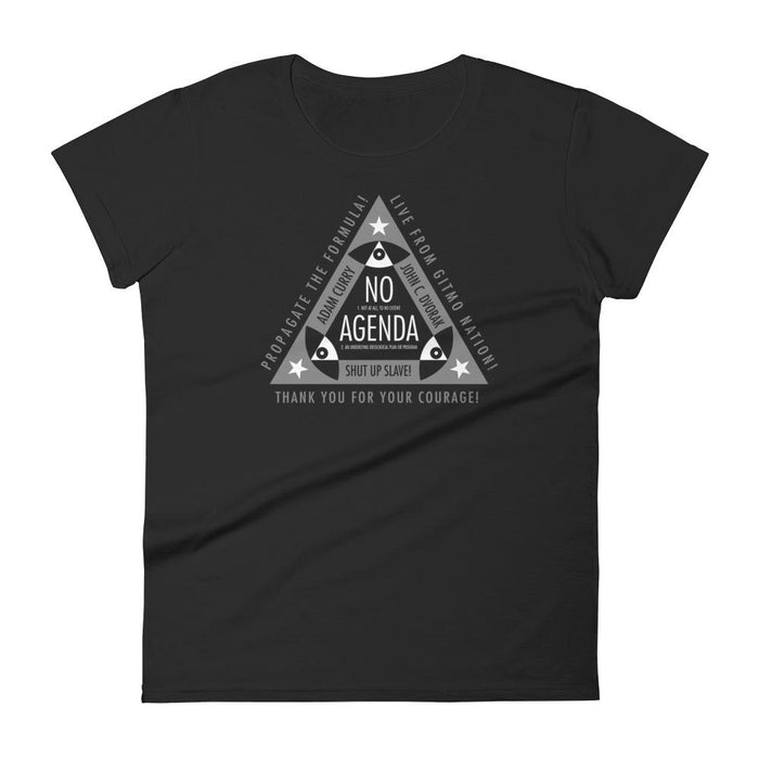 ALL SEEING NO AGENDA - womens tee