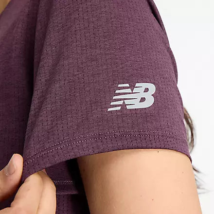 New Balance Athletics Graphic T-Shirt Women's - Plum Brown Heather