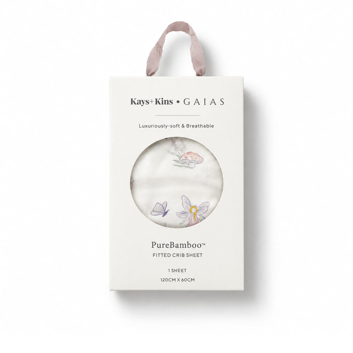 Bamboo Crib Sheet - Fairy Land