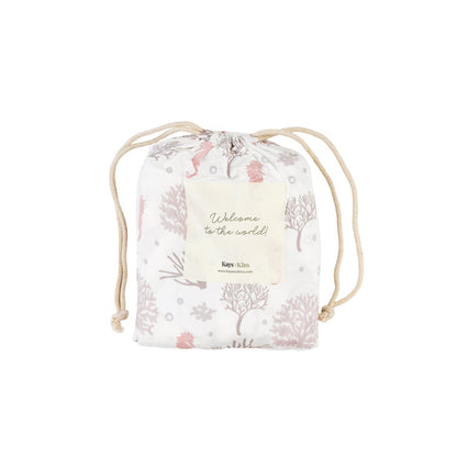 Bamboo Luxe Swaddle Set -Seahorse Cove