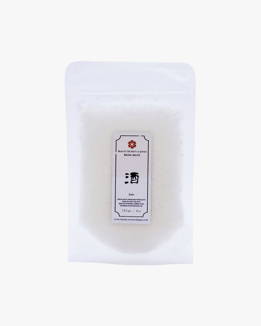 Beauty Secrets of Japan, Bath Salt, Sake