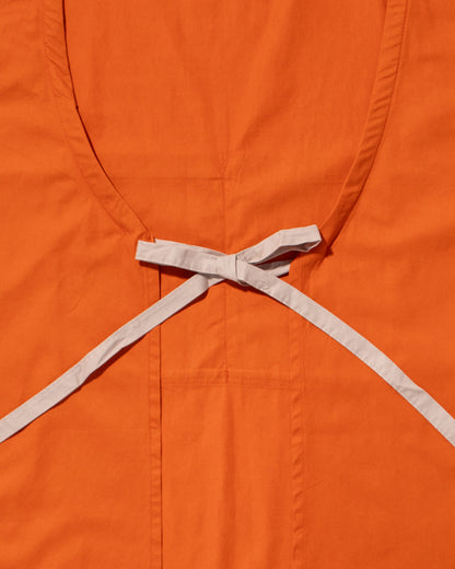 Bisque Whimsy Long Wrap Apron - Orange