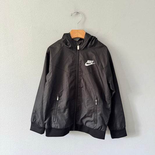 Nike / Black windbreaker / 5-6Y