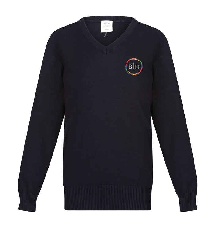 Blessed Thomas Holford V-neck Knitted Jumper