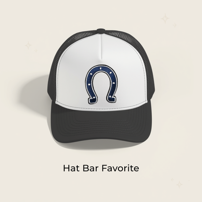 Blue Horseshoe