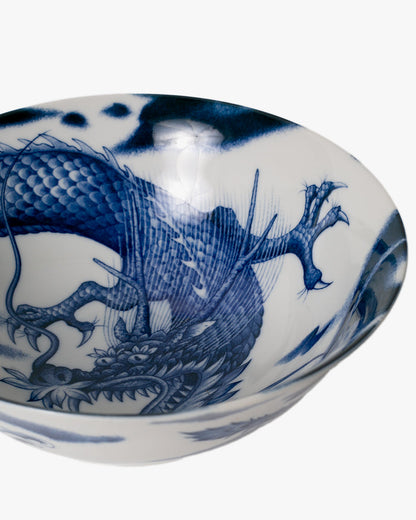 Bowl, Ichiyama, Set of 2 with Spoons, Dragon