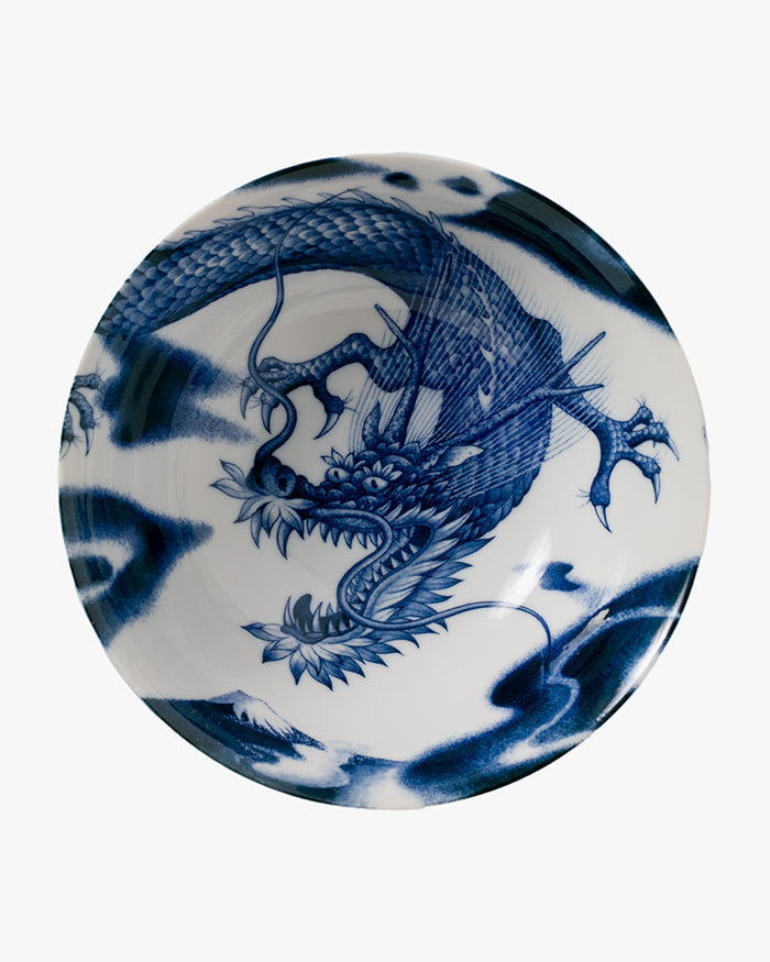Bowl, Ichiyama, Set of 2 with Spoons, Dragon