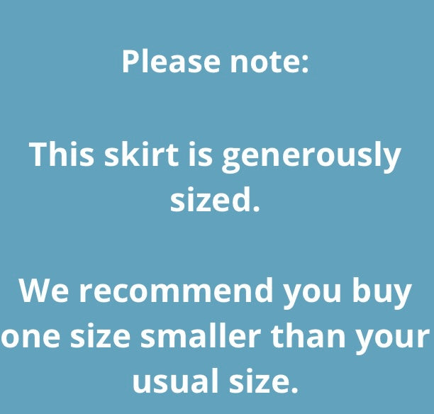 Box Pleated Skirt (Grey / Black / Navy)