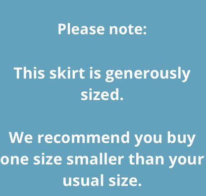 Box Pleated Skirt (Grey / Black / Navy)