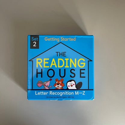 [Brand New] The Reading House - Set 2, Letter Recognition M-Z