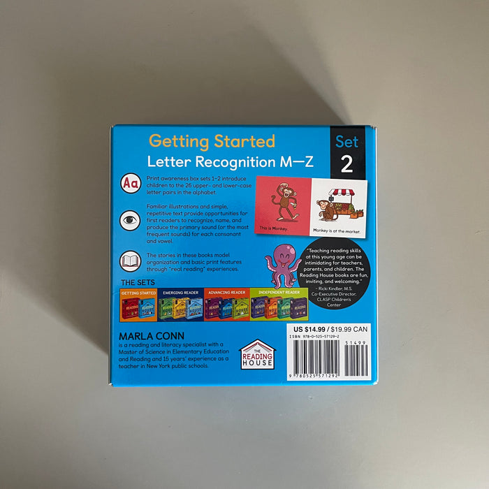 [Brand New] The Reading House - Set 2, Letter Recognition M-Z