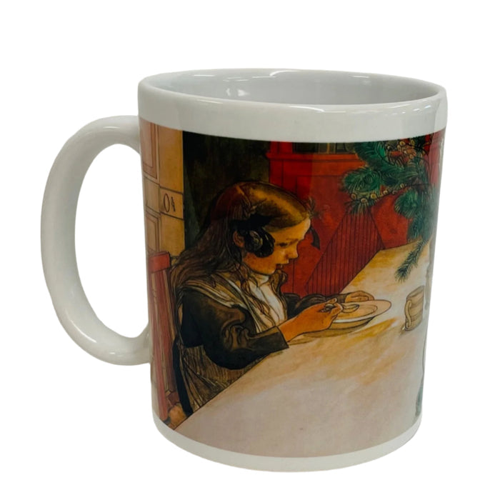 Carl Larsson Children at Table coffee mug