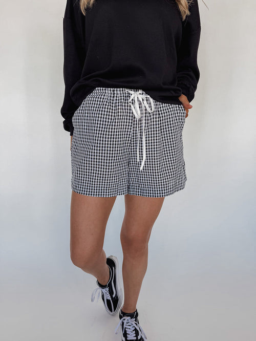 Checkered Boxer Shorts