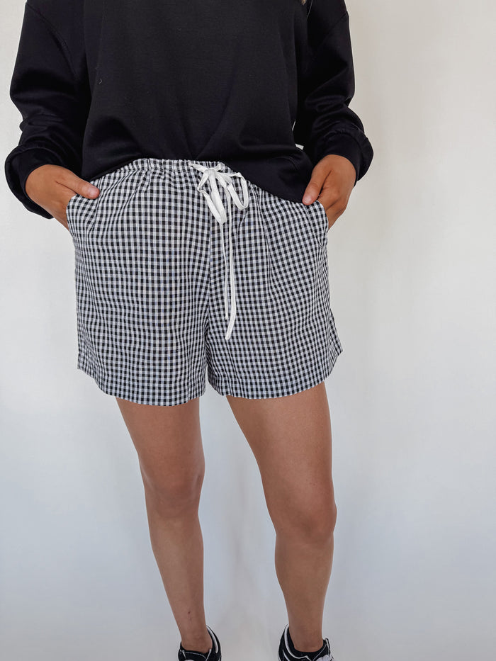 Checkered Boxer Shorts