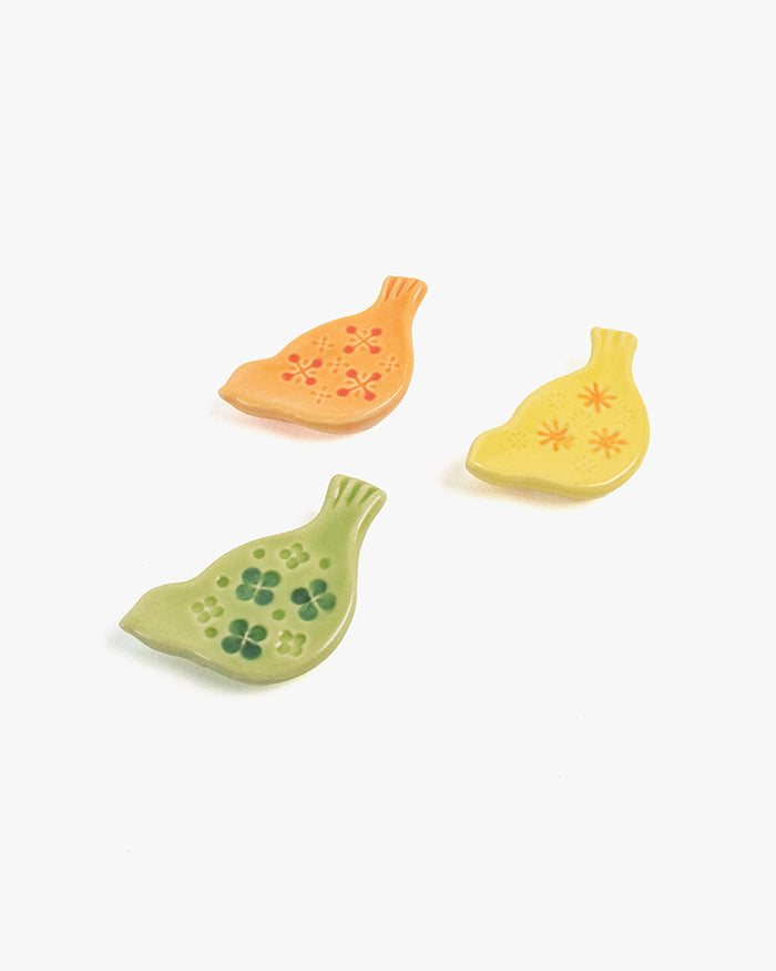 Chopstick Rest, Masterscraft, Bird, Fruit