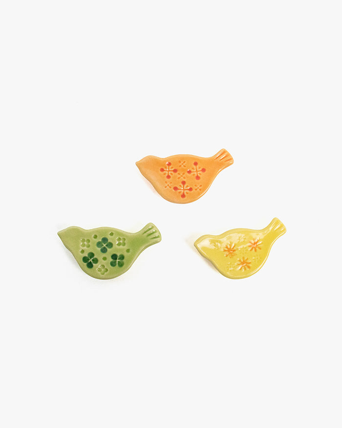Chopstick Rest, Masterscraft, Bird, Fruit