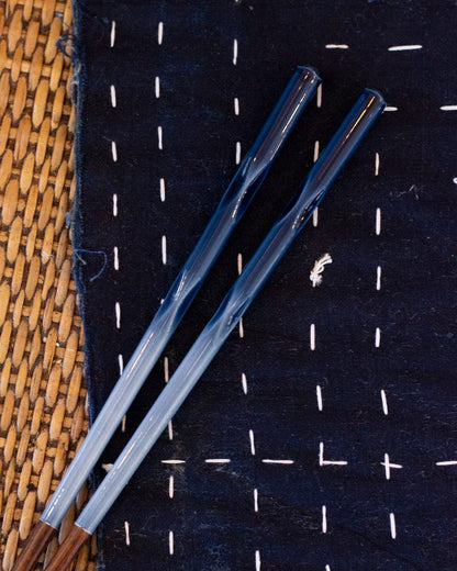 Chopsticks, Kawai, Fit, Blue Gradient