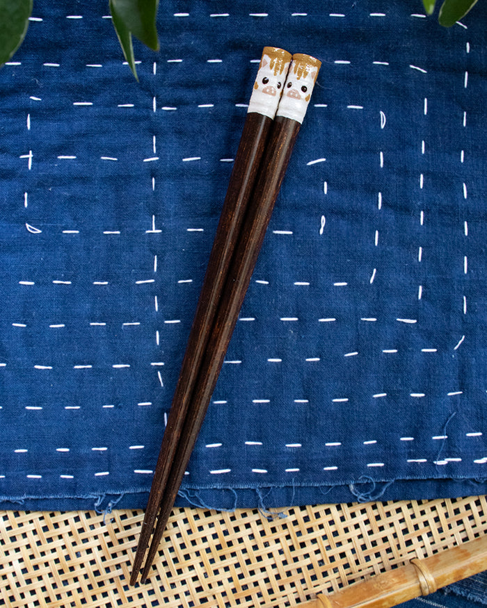 Chopsticks, Kawai, Zodiac Boar