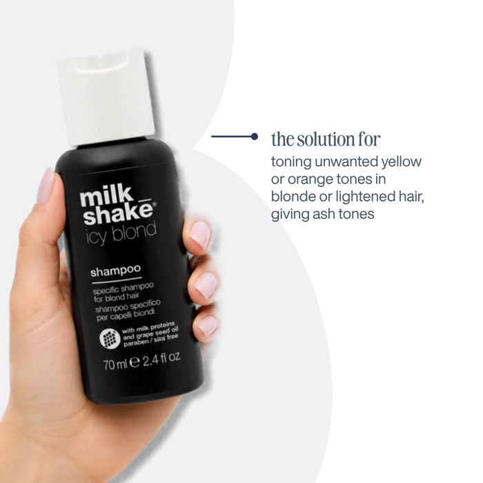 Christmas mini icy blond shampoo 70ml