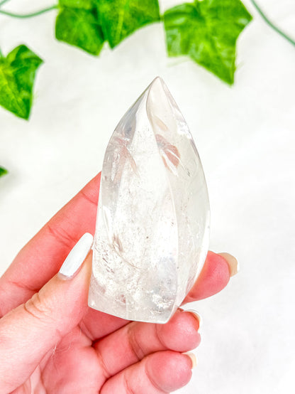 Clear Quartz Flame #6