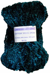 Cotton Wool Lycra - Night Sky (120506)