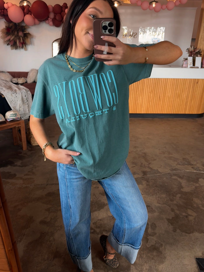 Cowboys & Tequila Graphic Tee