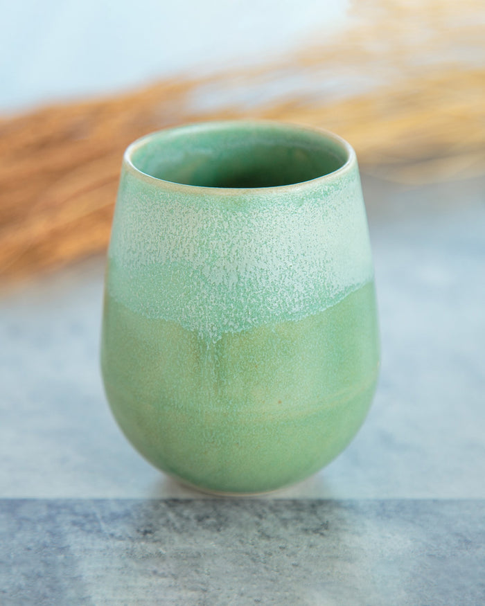 Cup, Bisque, Landscape Series