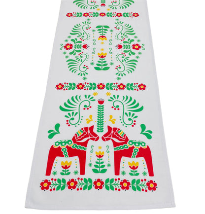 Dala Horse Table Runner